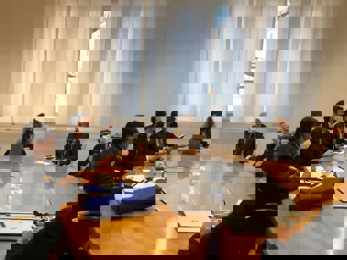 Il Ministro e la delegazione ANMIC