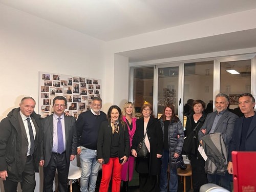 il ministro in visita