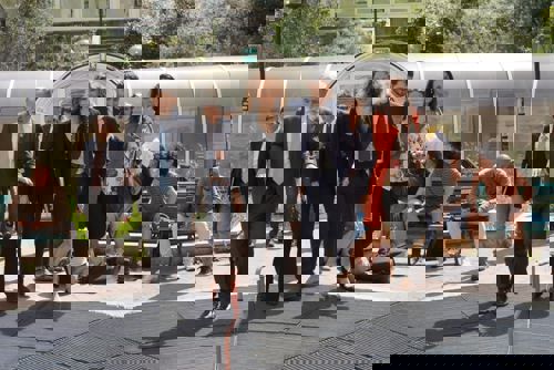 Il ministro a Genova