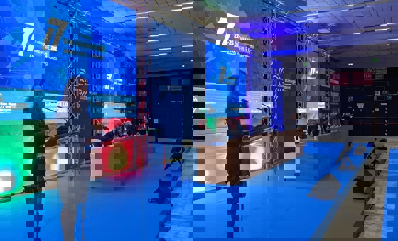 il ministro all'evento