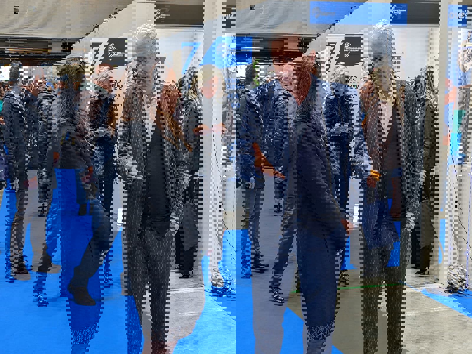 il ministro all'evento