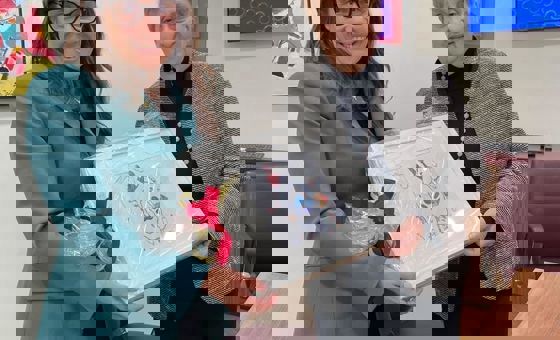 Il Ministro in visita