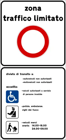 Segnale di ZTL