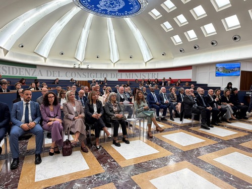 Platea della Sala Polifunzionale durante l'Osservatorio del  16 10 26
