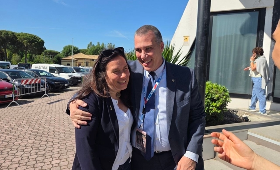 Foto del Ministro Locatelli alla 92ª Assemblea AVIS